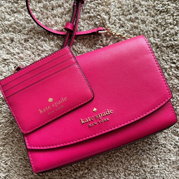 Kate Spade Handbags - Kate Spade Carson Convertible Crossbody and Card Holder